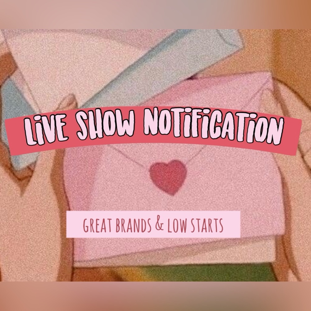 like to be notified every time i go live❣️